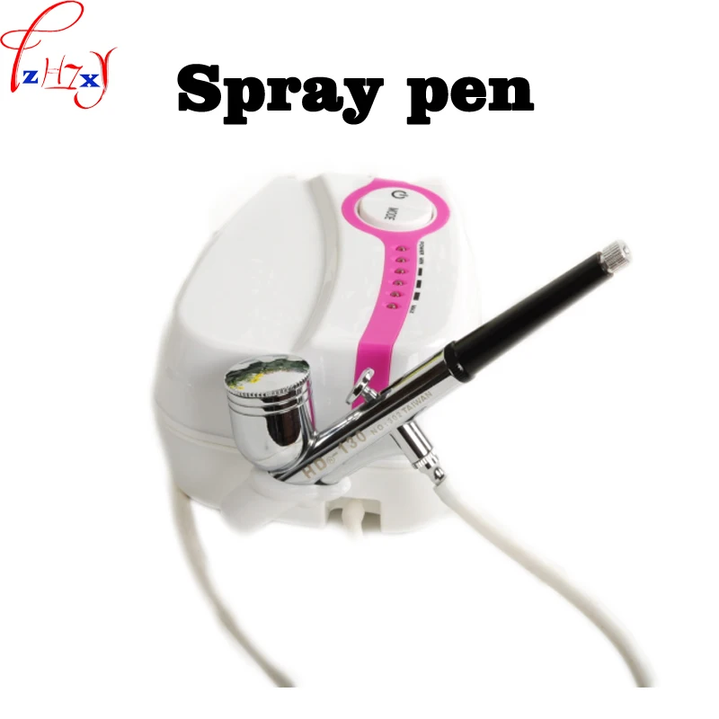 

Miniature spray pump + 0.3mm spray pen,manual shift pressure pump with pipette spray pen set 1pc