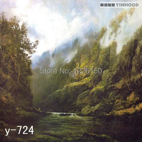 

Mysterious scenic Backdrop Y724,10ft x20ft Hand Painted Photography Background,estudio fotografico,backgrounds for photo studio