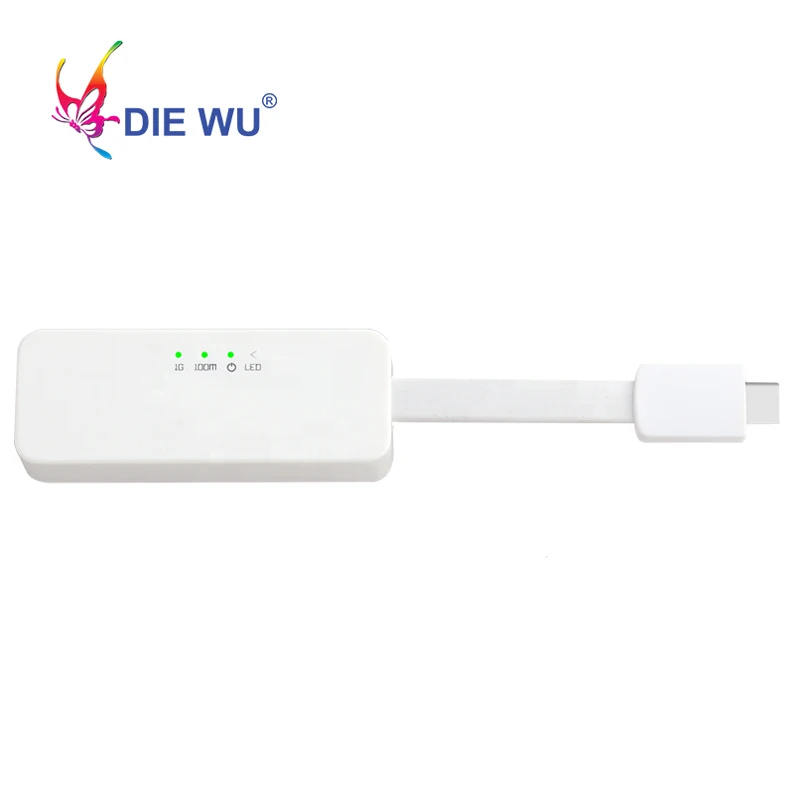 External Wired USB C Adapter Network Card Ethernet RJ45 to USB3.1 Type C for MacBook Windows 7/8/10 Laptop 10/100/1000Mbps