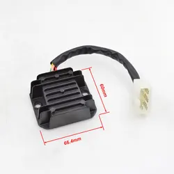 Motorcycle 5 Wire Voltage Regulator Rectifier For GY6 KYMCO Agility 2T R16 10 Rs Naked 2T 10 Like 2/4T Moped Scooter ATV TaoTao