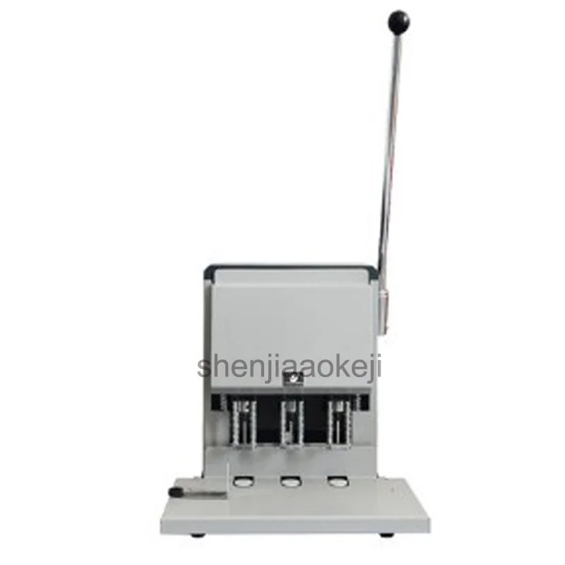 50mm three-hole drilling machine financial voucher binding machine electric ticket punching machine drill size 3-8mm (optional)