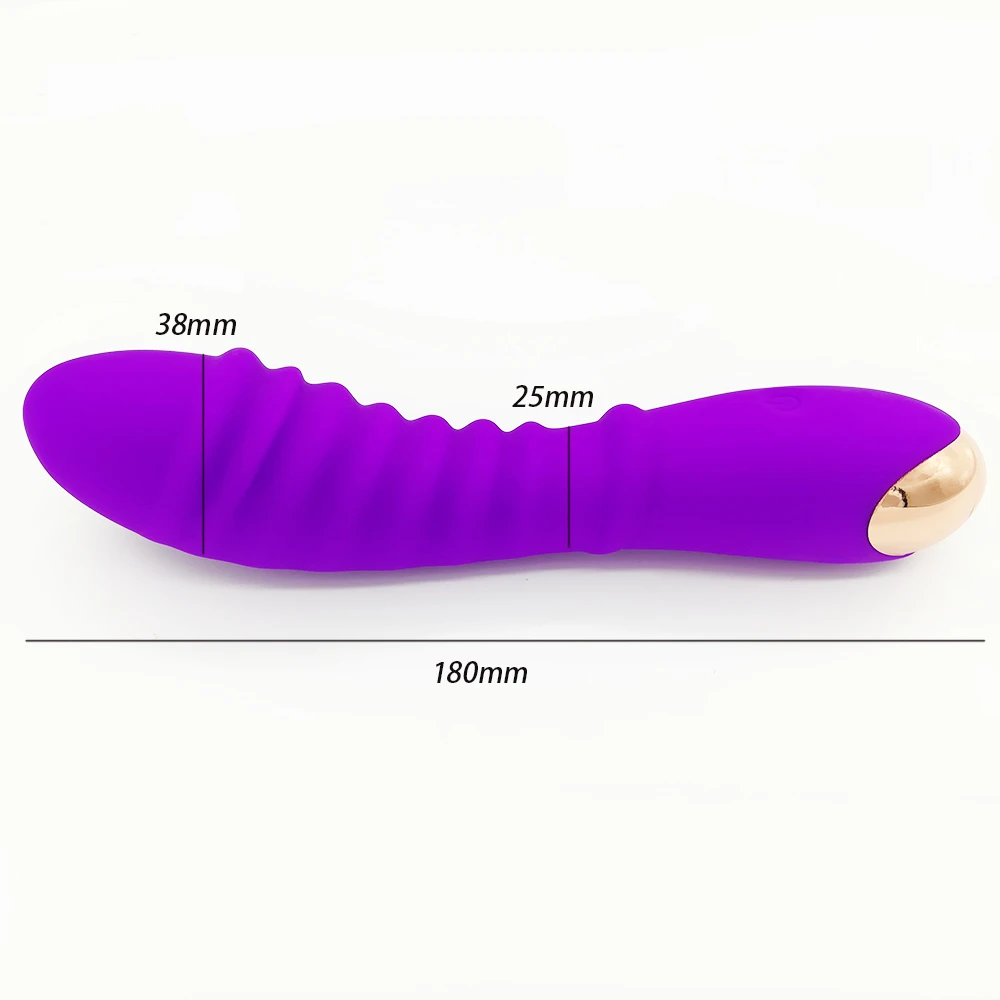 Thierry Silicone G-Spot Vibrator, 20 speeds Waterproof Dildo Massage Clitoris Vagina Stimulator Sex Toys for Women Masturbation