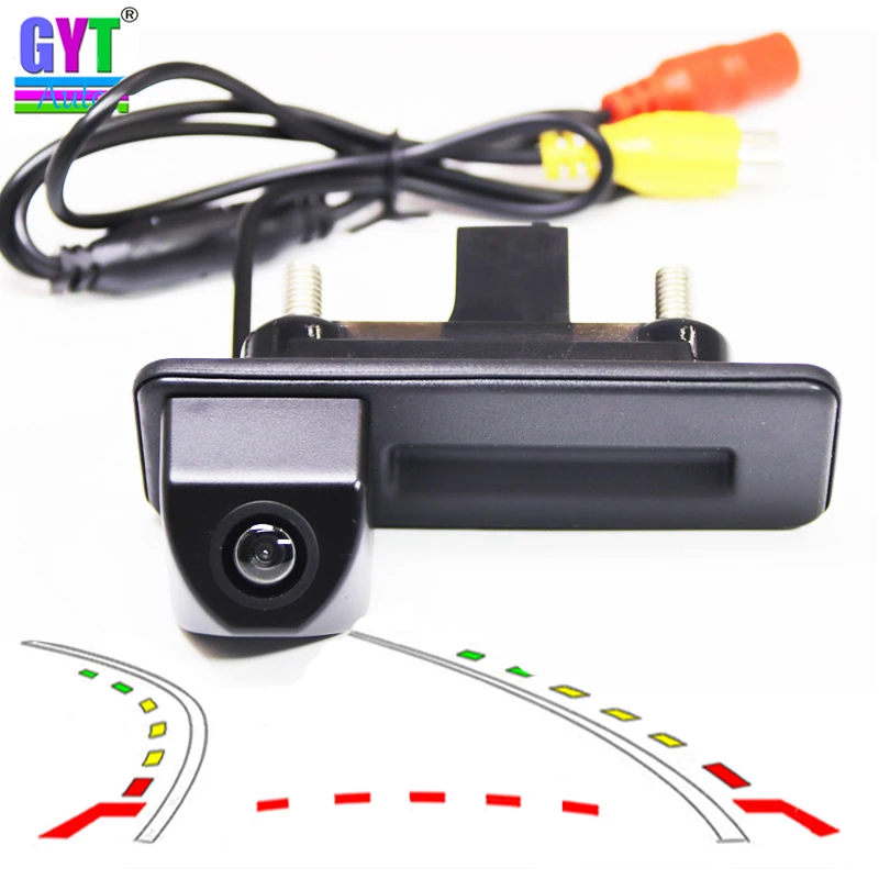 

Trunk Handle Switch Dynamic Trajectory car rear view Reverse Camera for Skoda Roomster Fabia Octavia Yeti superb for Audi A1