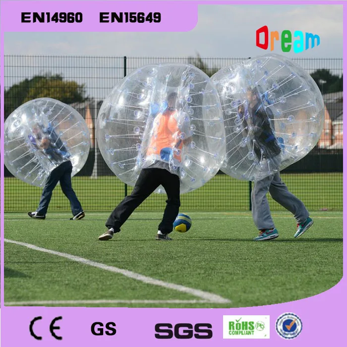 Free Shipping 1.5m PVC Zorb Ball Inflatable Human Hamster Ball Inflate Ball Bubble Football Bubble Soccer Sports Ball