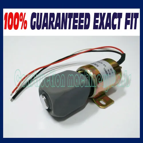 Flameout solenoid,Wholesale Fuel Shutdown 24v stop solenoid SA-4735-24 1756ES-24E3ULB1S5 for hyundai excavator