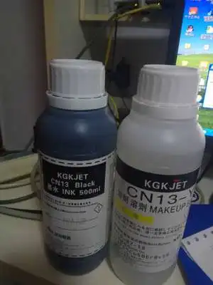 

500ML KGK CN13 black ink KGK CN11 black ink CN501 black ink For KGK CN13 CN11 CN501 JET PRINTER