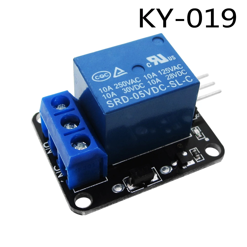 1pcs 1 Channel 5V Relay Module 1-Channel realy KY-019 KY019