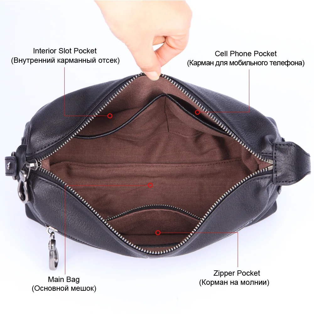 Cosmetic Case Men Genuine Leather Waterproof Toiletry Wash Bag High Capacity Handbag Travel Women Make Up Bag Zipper Organizer