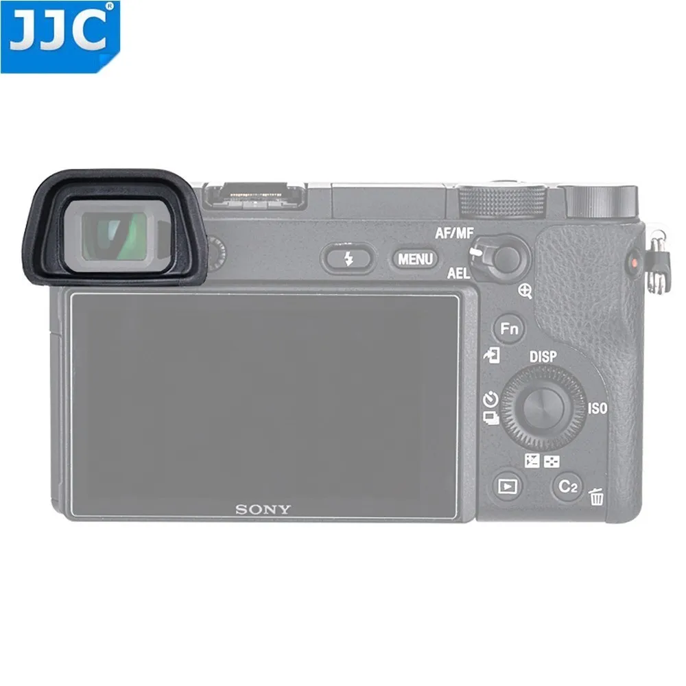 JJC Soft Eyepiece Eye Cup for SONY A6300 A6100 A6000 NEX-6 NEX-7 Replaces FDA-EP10 Eyecup dslr FDA-EV1S Electronic Viewfinder