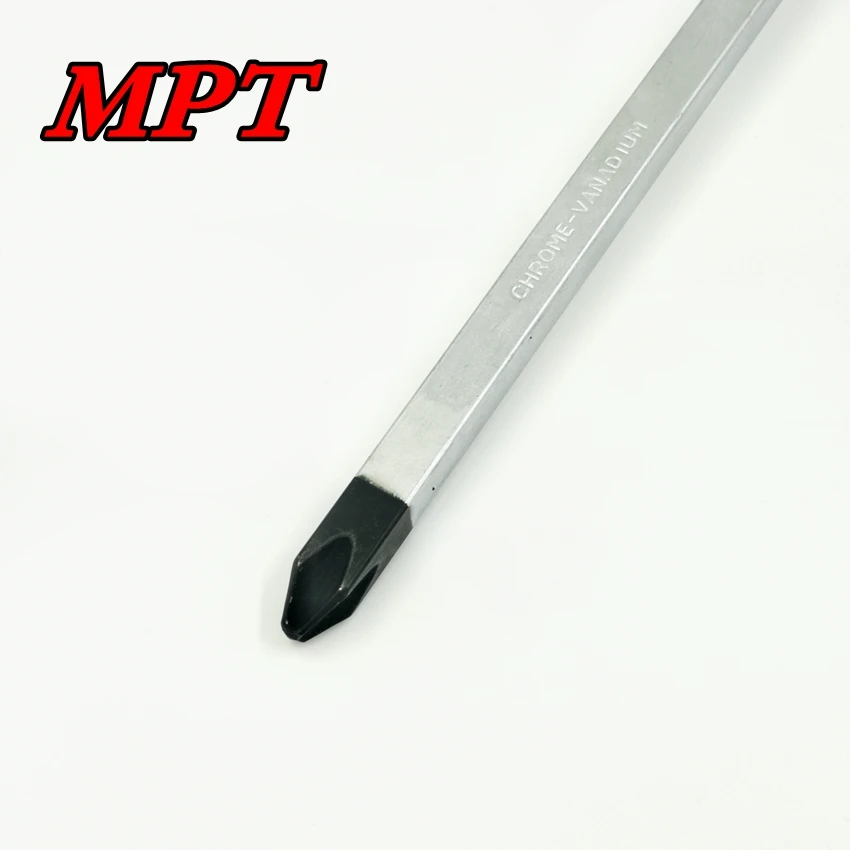 Cacciavite a punta magnetica Phillips PH3 * 200mm cacciavite a punta magnetica CRV con gambo quadrato