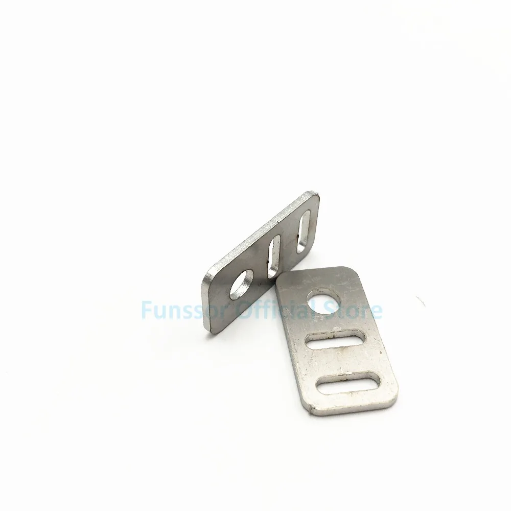 

simple camera slide parts stainless steel belt clip for MakerSlide t-slot extrusion buildlog