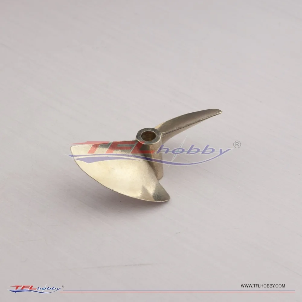 TFL Genuine Parts! 2 Blade Hole Dia 6.35mm*67mm/70mm/72mm  Copper Propeller for RC boat