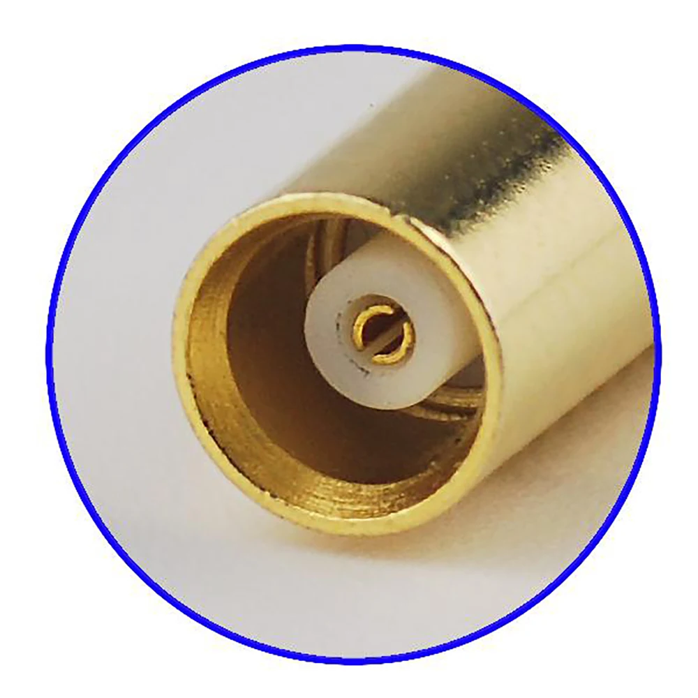 Conector Coaxial Superbat 10 piezas MCX, conector hembra de lanzamiento final, PCB, 031 RF