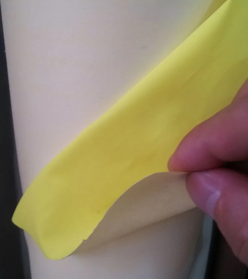 Highlight Yellow&Red Reflective Fabrics Material