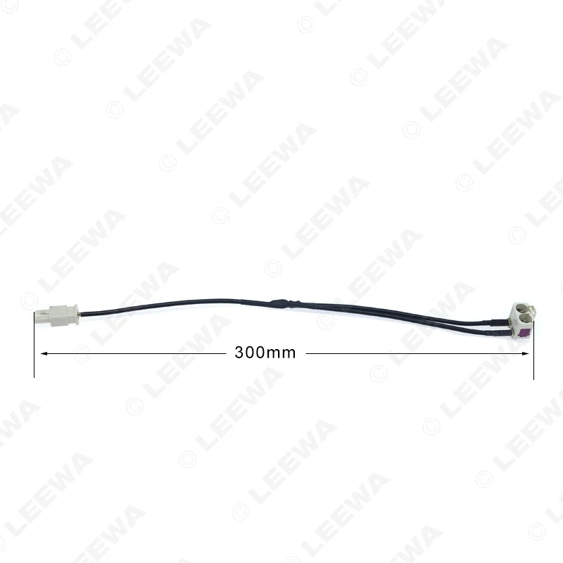 For Volkswagen Head Unit FAKRA 2In1 Diversity Convertor Splitter Y Cable Wire Harness For RNS510 RCD510+ Antenna Radio Adapter