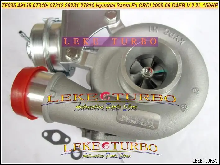 ww TF035 49135-07310 28231-27810 49135-07311 49135-07312 49135-07410 28231-27850 Turbo For HYUNDAI Santa Fe Grandeur CRDi CRDi