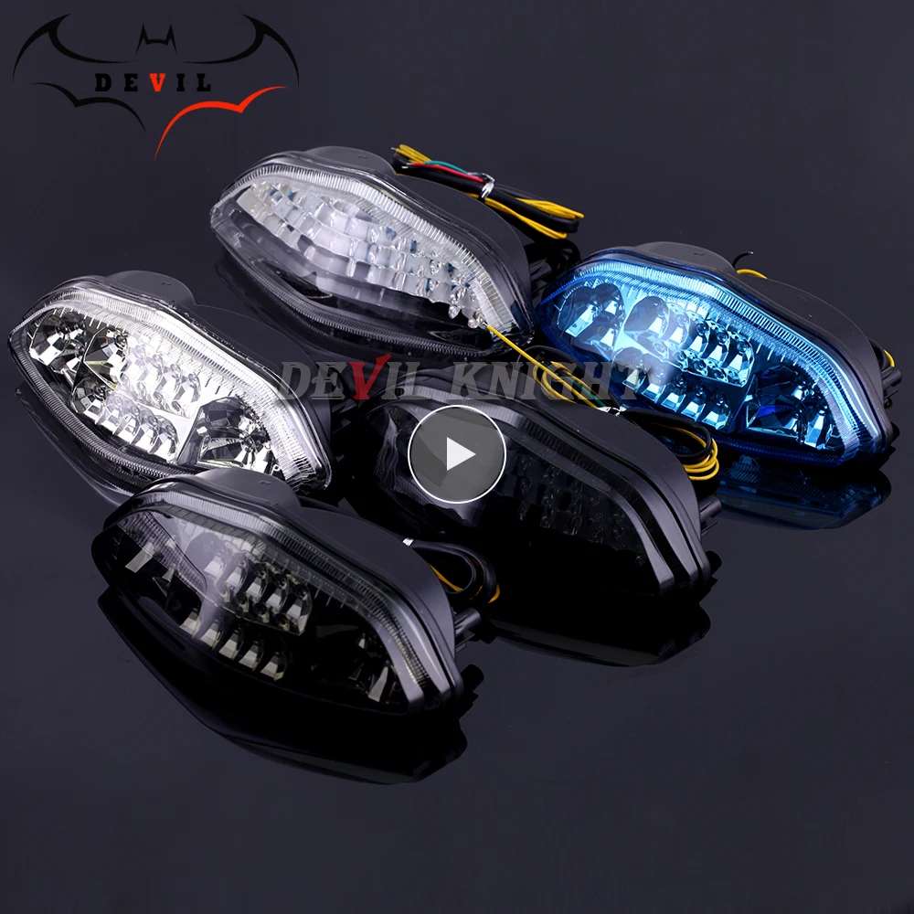 For Suzuki DL 650 DL 1000 V-Strom 2003-2008 2004 2005 Rear Tail Light Brake Turn Signals Integrated LED Light Motorcycle light