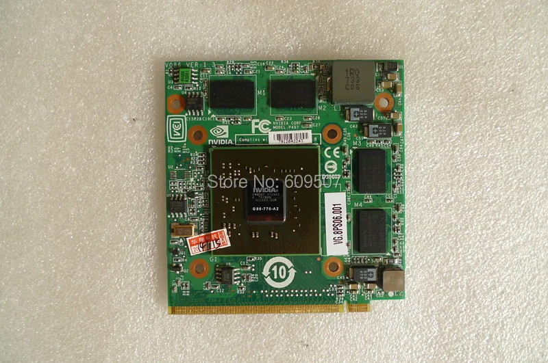 

Wholesale VG.8PS06.001 nVidia GeForce 8600 8600M GS G86-770-A2 MXM II DDR2 512MB Graphics VGA Video Card for Acer Aspire 5920G