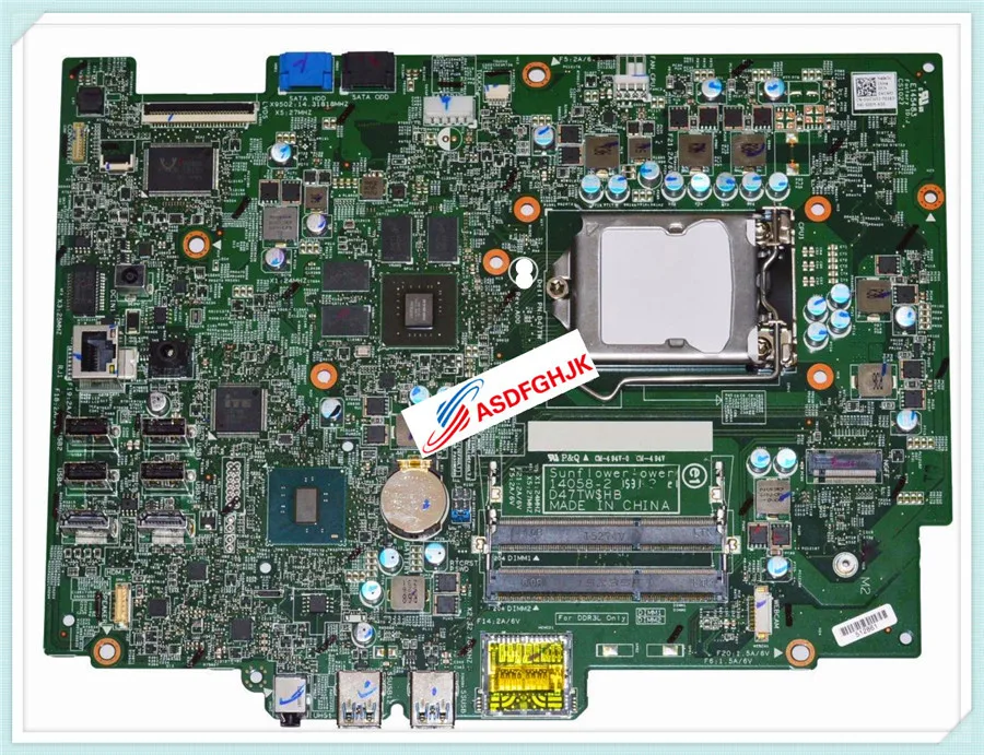 

FOR DELL FOR Inspiron 24 5459 5450 23.8" AIO WCWFJ Sunflower AIO 14058-2 D47TW S115X DDR3L Non-integrated motherboard Test OK