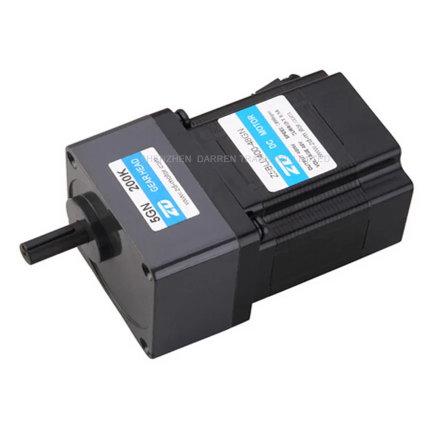 1pc Gear Ratio 10 to 18 brushless dc motor 400W 48V brushless dc motor permanent magnet bldc motor