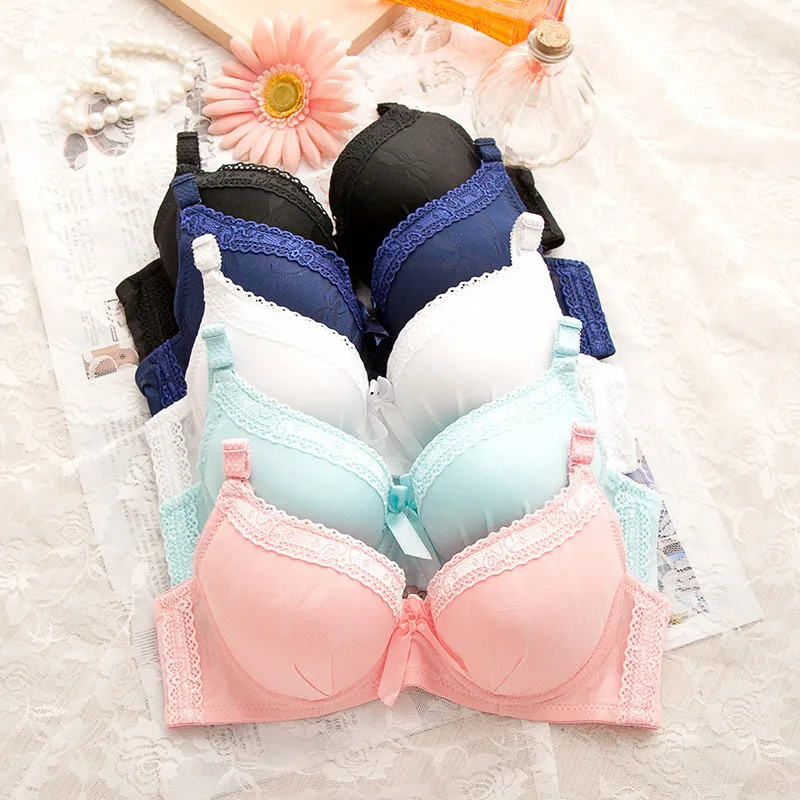 Promotion!Comfortable leisure children Underwear Wire Thin Up Young Girl Bra Cotton Girls Intimates Health Kids Training Bra