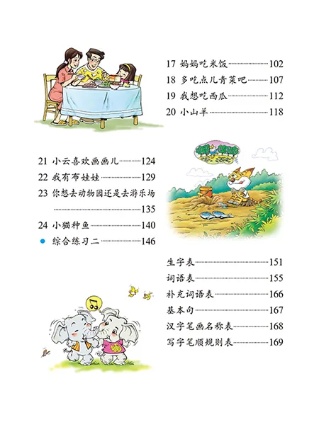 Child Children Learning Chinese Book Standard Chinese Book Revised Edition Learning Mandarin  28.7 x 21.3 cm