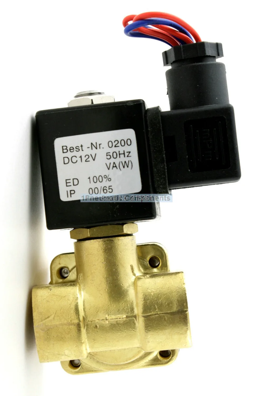 High Quality 1/4'' 16Bar Pressure Electric Solenoid Valve Normally Open Diaphragm Valve 0955105 DC12V,DC24V,AC110V or AC220V