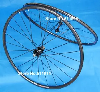 

FLX-WS-CW02 Full Carbon Road bike 20mm Clincher Wheelset 700C - 20mm Rim , Spokes , hub , Brake pads, Skewers