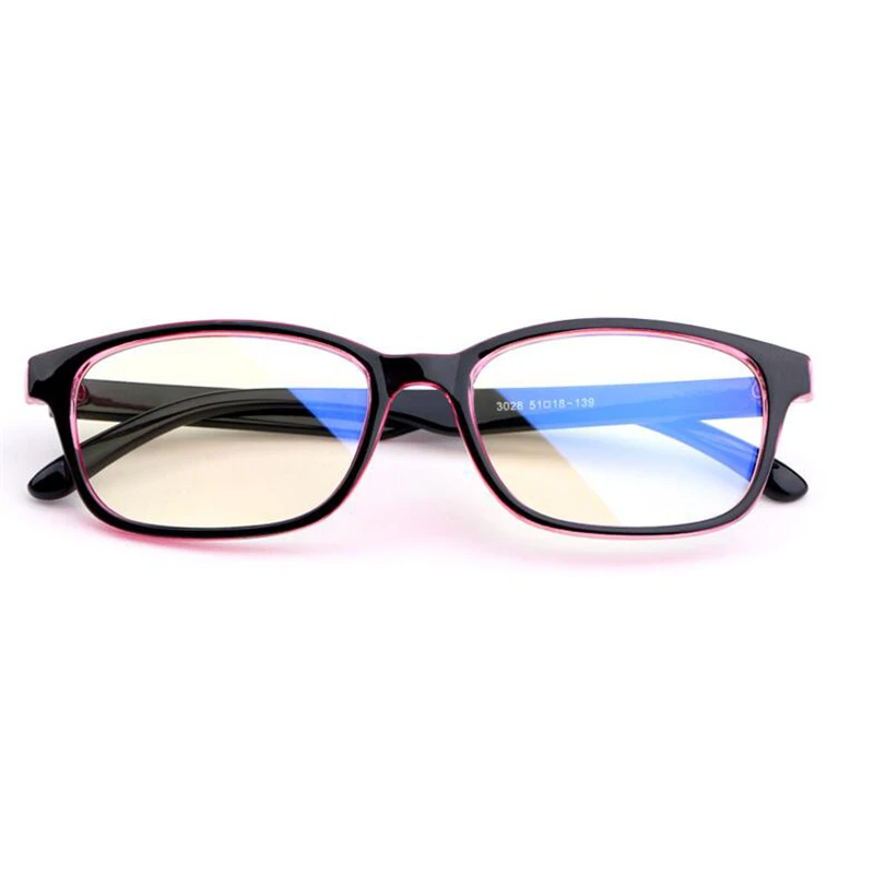 Gafas antiluz azul para miopía para hombre y mujer, lentes a la moda para PC, bloqueo de luz azul, miopía, 1,0-1,5-2,0 To-4,0