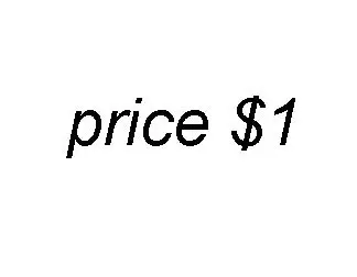 1 dollars fee