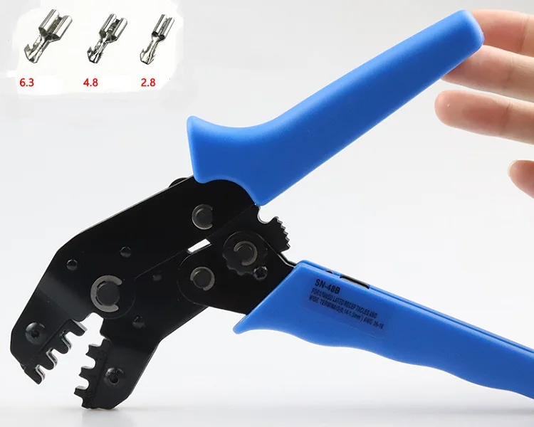 New 1pcs Multitool Engineering Ratchet Terminal Crimping Tool 0.5-1.5mm AWG 26-16 SN-48B