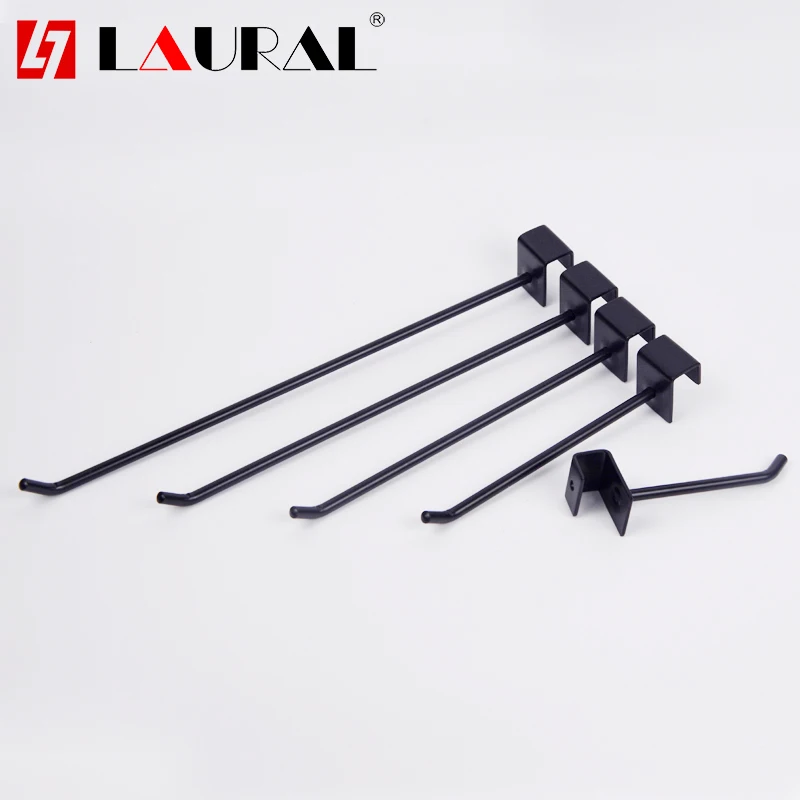 Square Pipe Hook Socks Mobile Phone Fitting Supermarket Crossbeam Hook Plus Rough Small Jewelry Rack Hook Wholesale