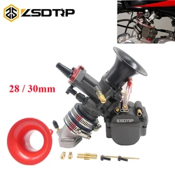 ZSDTRP Maikuni PWK 28 30mm Motorcycle Carburetor YD28 YD30 Carburador With Power Jet ATV Motorcycle Competitive Racing Parts