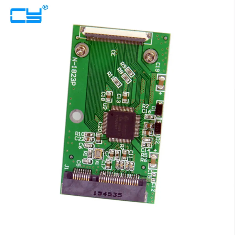 MINI PCI-E mSATA SSD to 40 Pin ZIF Adapter Card for Toshiba or Hitachi ZIF CE HDD Hard disk