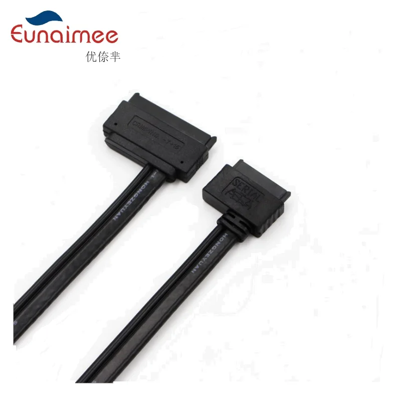 スリムSata-13pin imac CD DVDから2.5 "22ピンメスアダプターケーブル,0.3mコネクタ,ハードドライブディスク