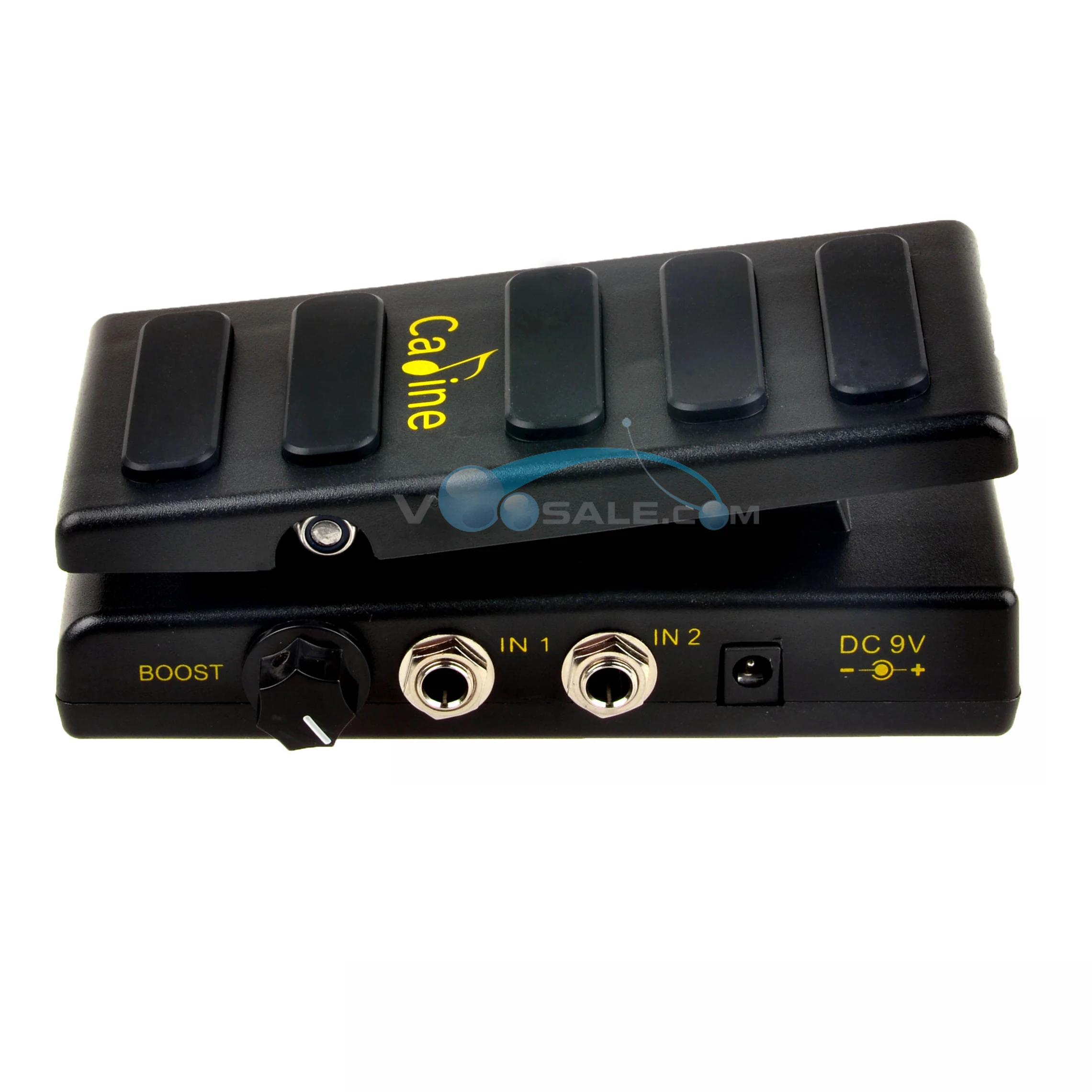 Imagem -03 - Volume Pedal com Boost Function Pedal de Efeito Guitarra Dual Channel dc 9v Input Guitar Acessórios Peças Caline-cp31p