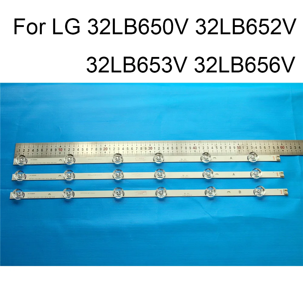 Brand New LED Backlight Strip For LG 32LB650V 32LB652V 32LB653V 32LB656V TV Repair LED Backlight Strips Bars A B TYPE Original