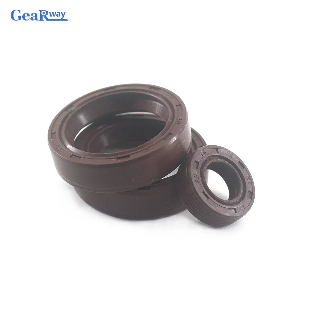 

5pcs Brown FKM TC Radical Shaft Oil Seal 29x45x8/30x40x7/30x45x7/30x52x8mm TC Oil Seal Fluorine Rubber TC Skeleton Oil Seal