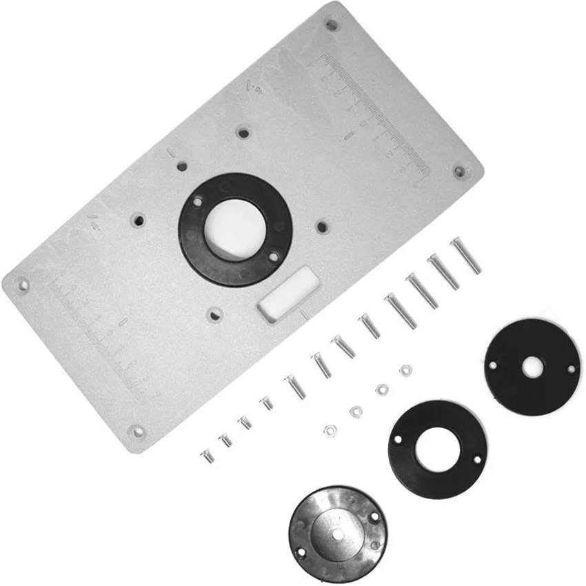 Holzbearbeitung Trimmen Maschine Flip Board Set Werkbank Flip Panel Trimmer Hilfs Werkzeug Guide Tabelle Anfasen Board 235*120*8mm