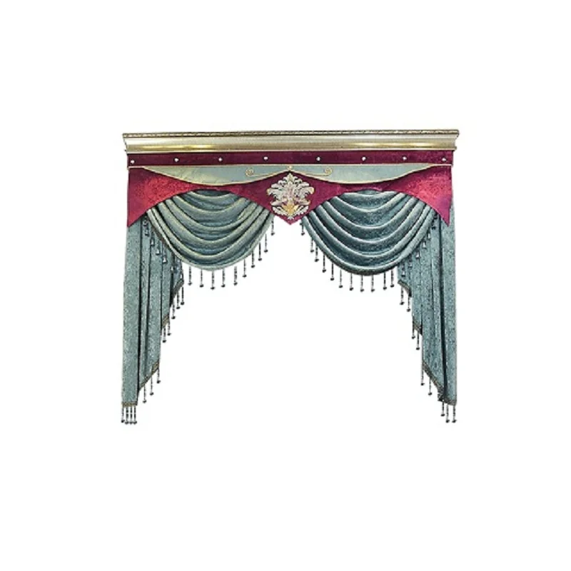 

Style 1-Style 8 Pelmet Valance Europe Luxury Home Decor Valance Curtains for Living Room Window Curtains for Bedroom Curtain