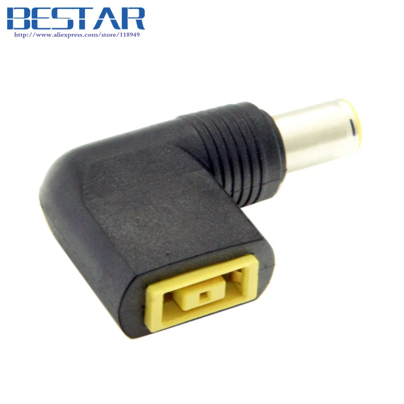 Dc 7,9*5,4mm dc-stecker an rectangle weiblichen ladegerät netzteil adapter 90 grad abgewinkelt für lenovo thinkpad x1 carbon laptop
