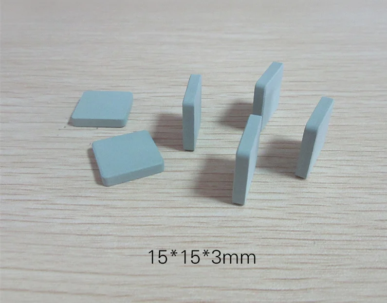 5pcs Silicon carbide ceramic sheet 20*20*2mm micropore Silicon carbide heat sink 10*10/15*15/25*25/30*30/40*4/60*60 heatsink