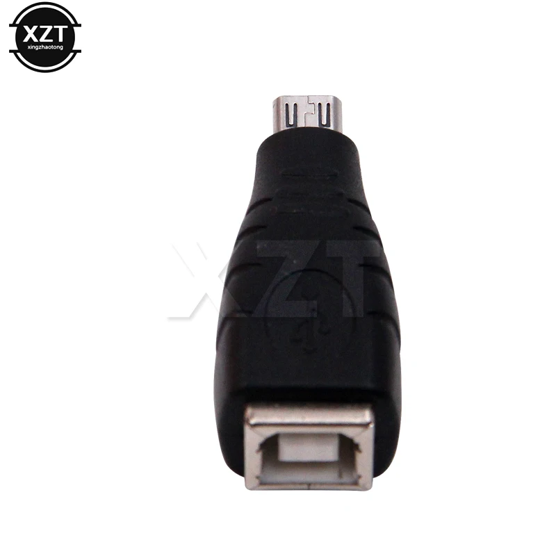 Newest Arrival Mini USB B type 5pin Micro USB type 5pin male to USB 2.0 B Type Female Printer Scanner Adapter