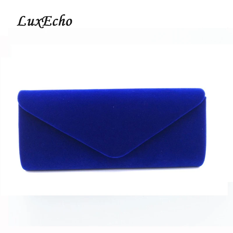 LuxEcho 2018 New Arrival High quality suede pure color lady dinner bag bridal dress bag fashionable shoulder bag lady handbag