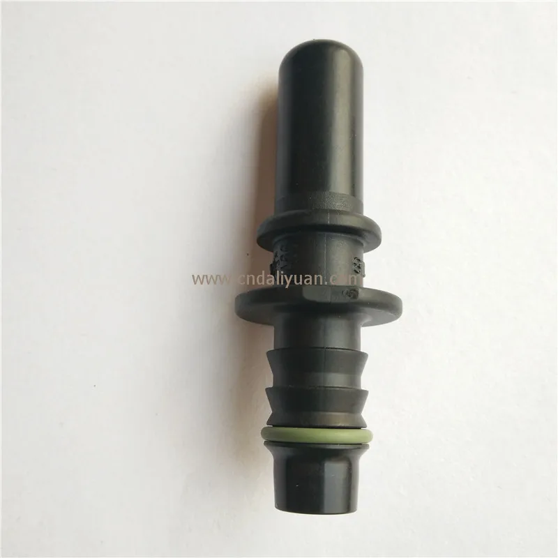 11.8mm ID10 male end piece universal general Fuel line quick connector black color plastic normal male connector 2pcs a lot