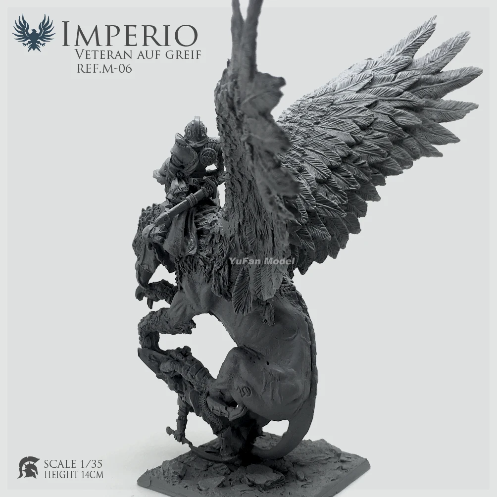 Resin Figure Gamezone Griffin Knight Height14cm  Unmounted (not For Beginners) REF.M-06