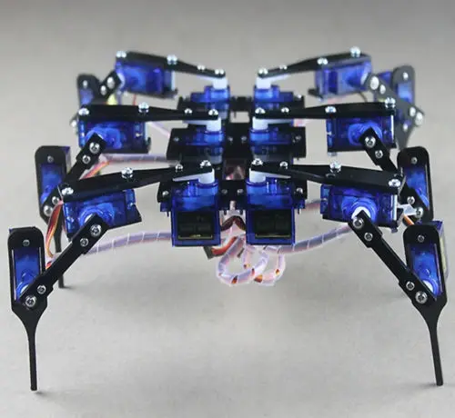 1 Set Diy Spider Robot 18 DOF Six Feet/Leg Hexapod 4 RC Mini Robotic Frame