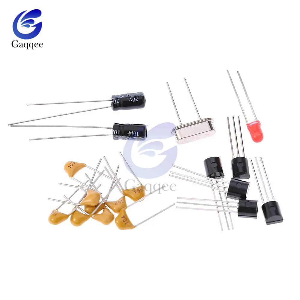 Imagem -04 - Kit Faça Você Mesmo Lcd Esr Gm328 Transistor Testador Diodo Capacitância Voltagem Medidor de Frequência Pwm Onda Quadrada Gerador de Sinal Multímetro
