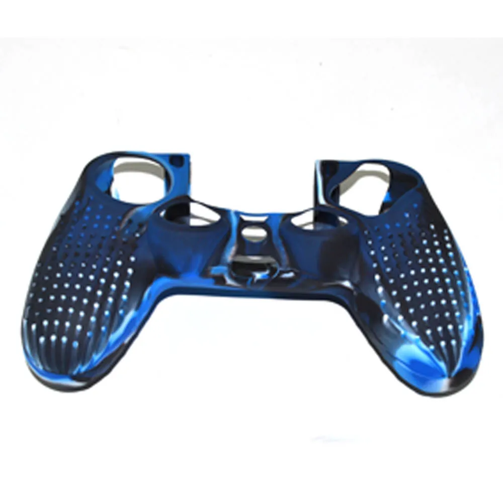 10PCS Camouflage Silicone Rubber Case Skin Grip Cover Case For PS4 Controller Joystick Gamepad Outer Case