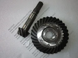 184.31.185 and 184.31.241 , set of spiral bevel gear and shaft for front axle for JINMA JM184 / JM254